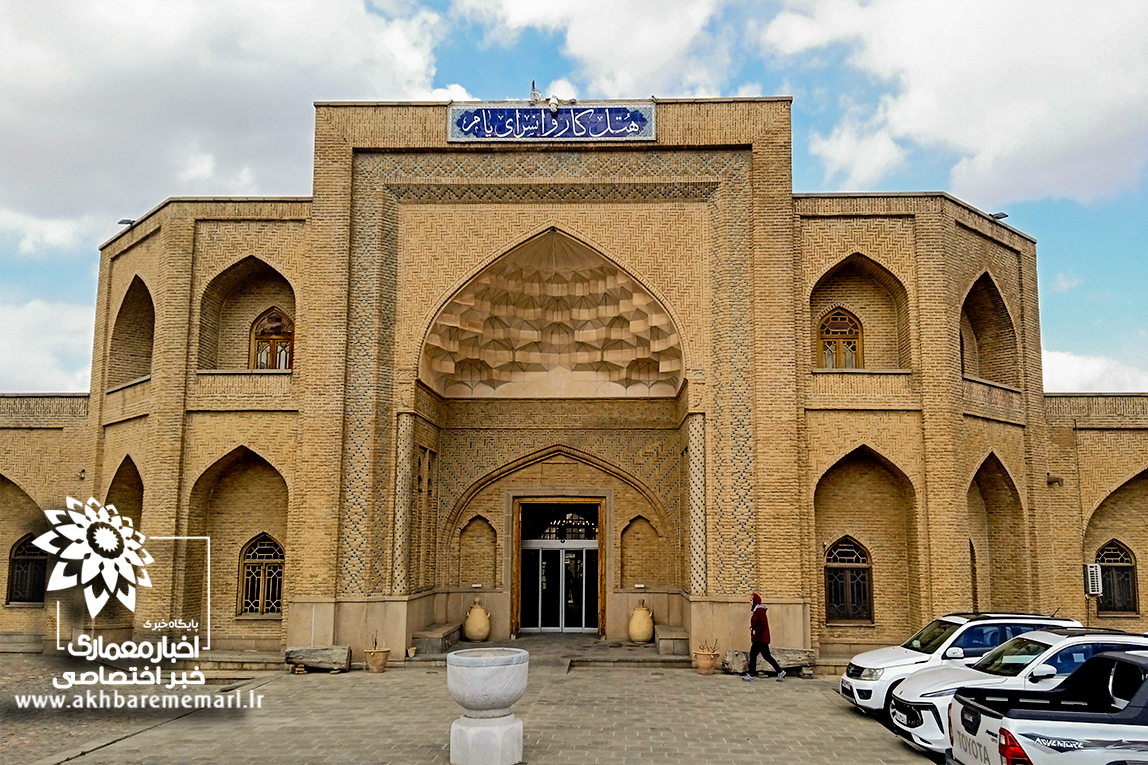 آجر و آفتاب در مسیر جاده ابریشم؛ روایت تصویری از باززنده‌سازی «کاروانسرای یام» مرند